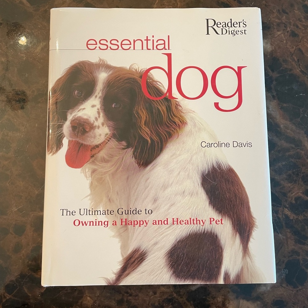 Essential dog Readers digest hard cover book.